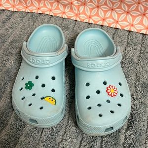 Baby Blue CROCS!!!